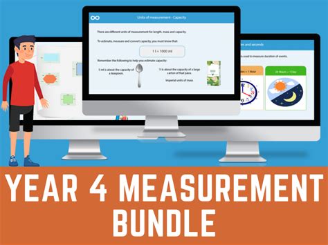 Year 4 Measurement Digital Maths Activity Bundle Teaching Resources