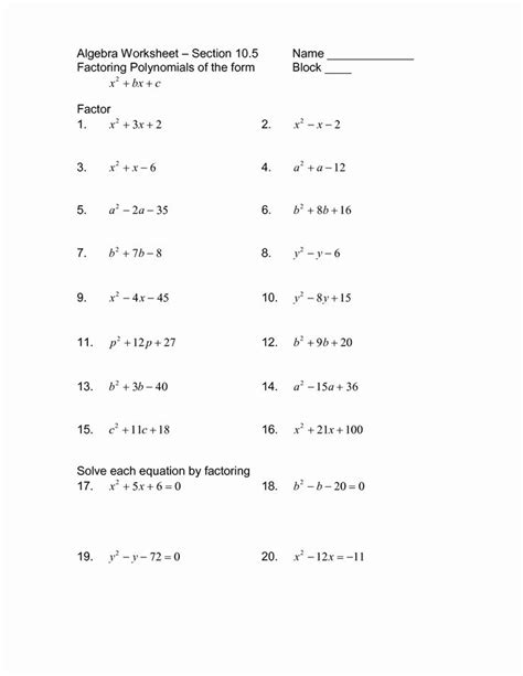 Algebra 2 Writing Polynomial Equations Worksheet Answer Key Writing Worksheets