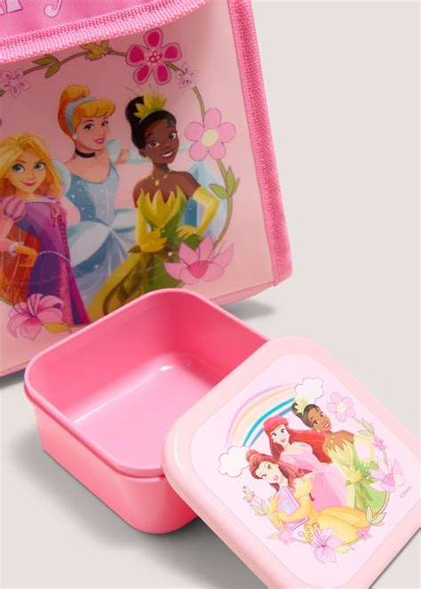 Disney Princess Pink Lunch Bag Box Set Matalan