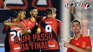 ATLÉTICO GO 3 X 1 SÃO PAULO COPA SUL AMERICANA REACT by Álvaro