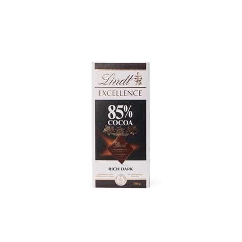 Lindt Excellence Rich Dark 85 Cocoa 100 GR VIPS