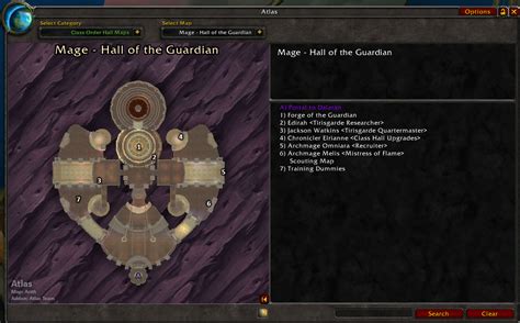 Atlas Class Order Halls World Of Warcraft Addons Curseforge