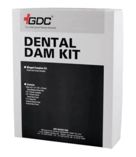 Gdc Dental Rubber Dam Kit Dental Genie