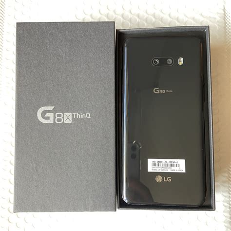 Lg G X Thinq Lm G Um Unlocked Gb Gb Ram Lte Smartphone New Sealed