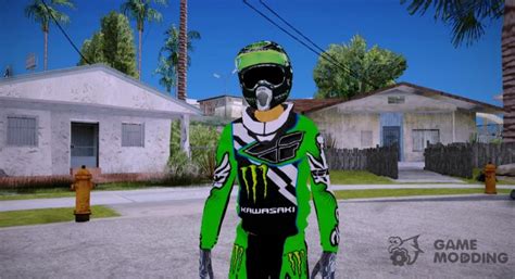 Monster Energy Racer For Gta San Andreas