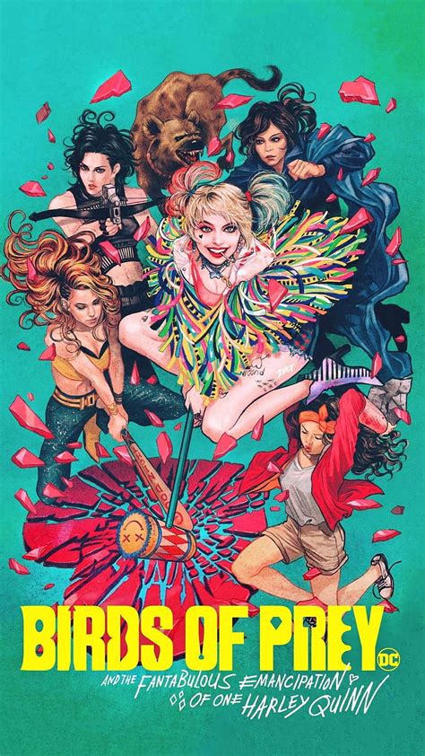 Birds Of Prey Drawings Film Harley Quinn Hq Movie HD Phone