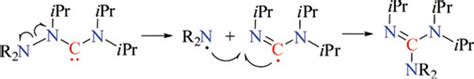 Transient Amino‐hydrazino‐carbenes A Radical Pathway For