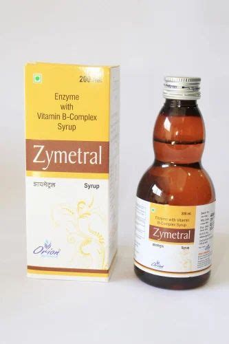 Digestive Enzyme With B Complex Syrup Packaging Size Ml As