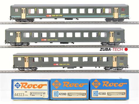 3x Roco EW II Personenwagen Der SBB H0 WS Mit OVP Kaufen Auf Ricardo