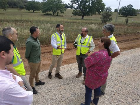 VISITA A LAS OBRAS DE ACONDICIONAMIENTO DEL TRAMO DE LA VÍA PECUARIA