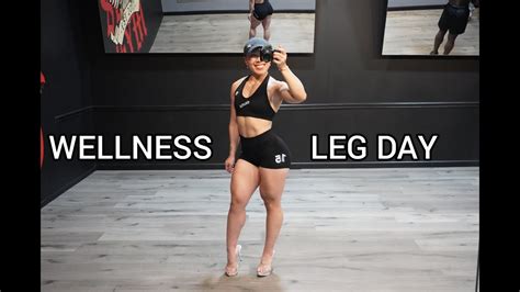 Ifbb Wellness Pro S Quad Focused Leg Day Youtube