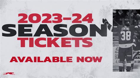 2023 24 Season Tickets Soo Greyhounds