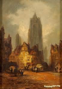 Medieval London Artwork By Henry John Foley Oil Painting & Art Prints On Canvas For Sale ...