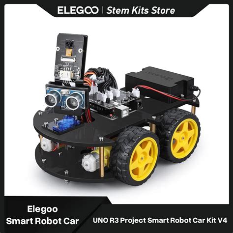 Elegoo Kit De Coche Robot Inteligente V Juguete Educativo Para Arduino