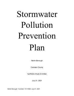 Fillable Online Scdhec Govstormwater Pollution Prevention