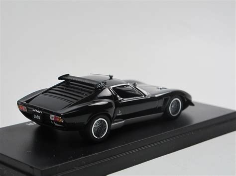 Kyosho Lamborghini Jota Svr Schwarz Silber Modellauto