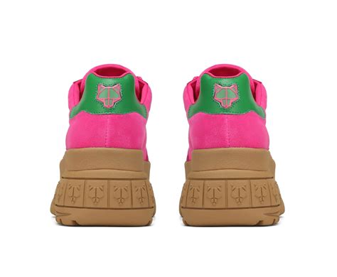 Gi Y Naked Wolfe Warrior Pink Velvet Authentic Shoes