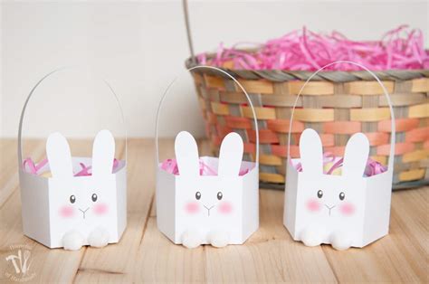 Printable Paper Easter Basket