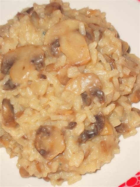 La Tavola Allegra Risotto Con Funghi E Gorgonzola