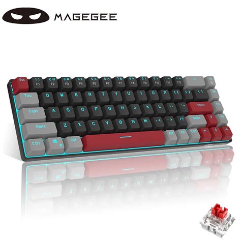 Magegee Portable M Canique Clavier De Jeu Mk Box Led R Tro