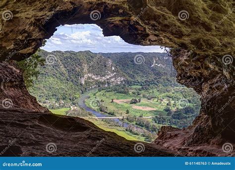 Cueva Ventana Window Cave In Puerto Rico Stock Image Image Of