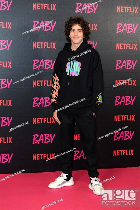 The Actor Mirko Trovato Attends The Presentation Of The New Netflix