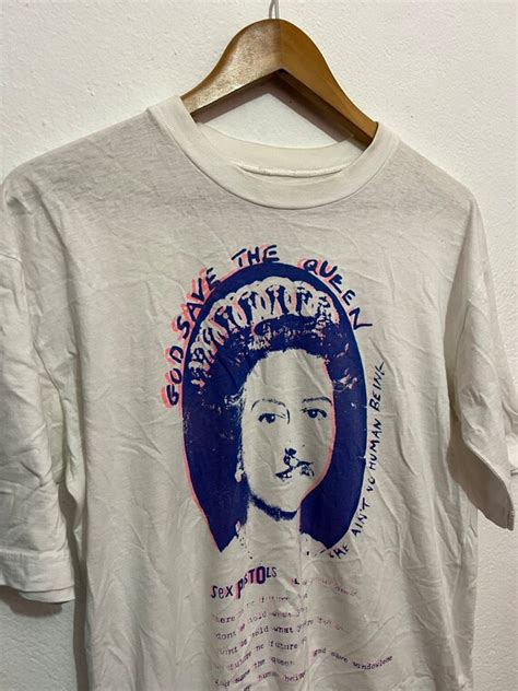 80s Vintage Sex Pistols God Save The Queen Seditionar Gem