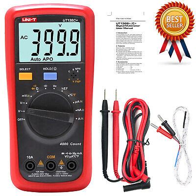 Uni T Ut C Multimeter Digital Multimeter Tester Ac Dc Voltmeter