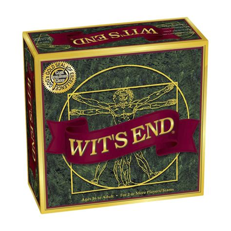 Buy Wit S End A Mind Challenging Trivia And Brain Teasing Game That Will Test Players Wits