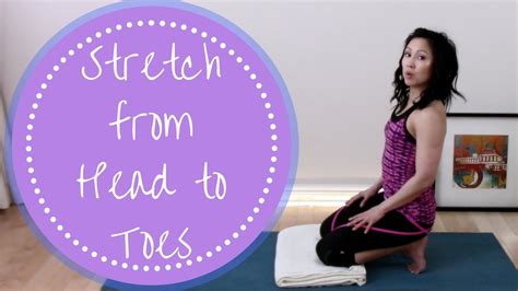 Gentle Yoga Head To Toes Stretch About 15 Mins Youtube