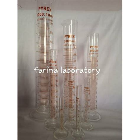 Jual Measuring Cylinder Gelas Ukur Ml Pyrex Class A Shopee Indonesia