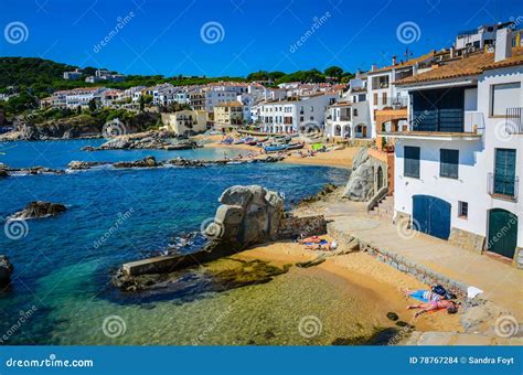 Costa Brava Sunbathing Editorial Stock Image Image Of Resort 78767284