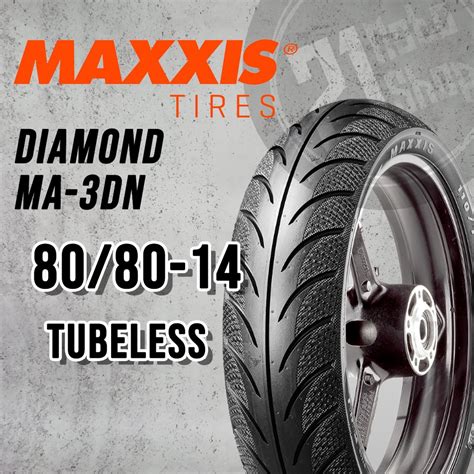 Jual Maxxis MA3DN Diamond 80 80 14 Ban Depan Mio Soul GT Fino XRide M3