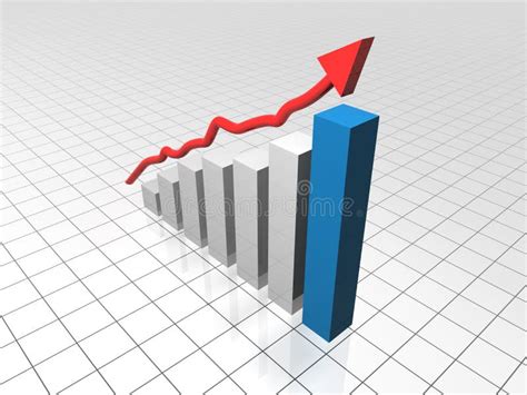 Business Growth Chart Stock Illustration Illustration Of Market 20380580