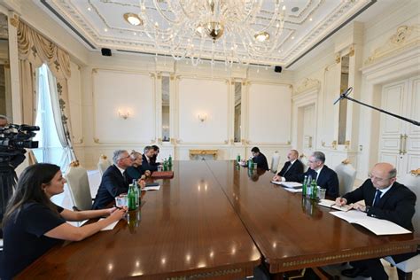 President Ilham Aliyev Received British Minister For International