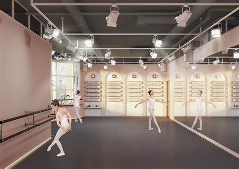 Modern Ballet School Interior Design By Pergaev Architectural Bureau