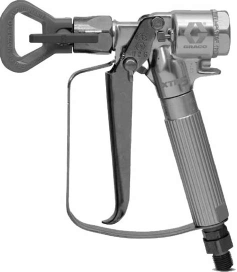 270906 GUN AIRLESS SPRAY GRACO XTR 7 ROUND HANDLE W TIP XTR704 IMPA