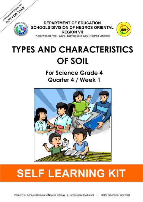 Types And Characteristics Of Soil For Science Grade Quarter Week