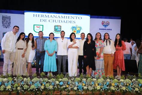 Firman hermanamiento municipios de Candelaria Campeche y San Andrés