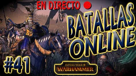 Gameplay con Bretonia Total War Warhammer gameplay español