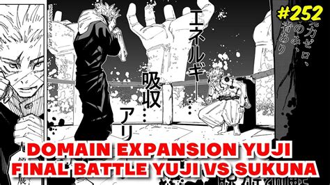 Jujutsu Kaisen Chapter 256 Predik Domain Expansion Yuji Akan Di