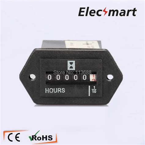 Buy Industrial Hour Meter Counter Timer Sys 1 Ac100