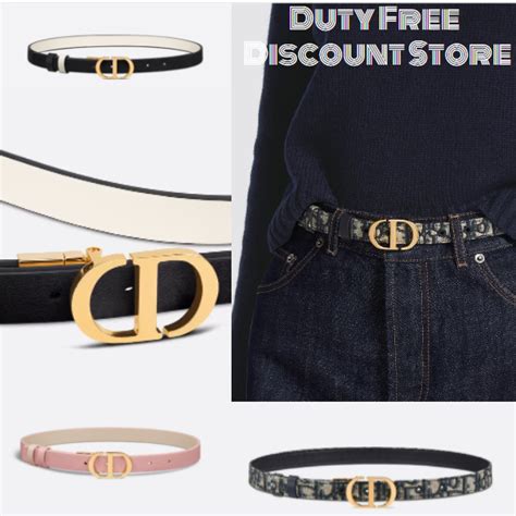 Dior Montaigne Reversible Belt Montaigne