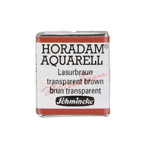 Schmincke Horadam Aquarel Transparent Brown S Half Napje