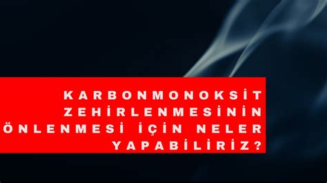 Karbonmonoks T Gazi Ve Ofben Zeh Rlenmeler E C A Elginkan Anadolu