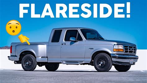 The Ford F 150 Flareside Is A Great Truck With A Ridiculous Bed Youtube