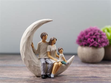 Family Figurines #lowest Price Ever# Nordic Style Father, Mother and ...