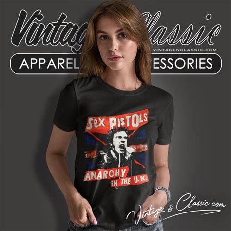 Sex Pistols Shirt Anarchy In The Uk Vintagenclassic Tee