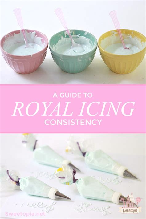 Royal Icing Consistency Basics | Sweetopia