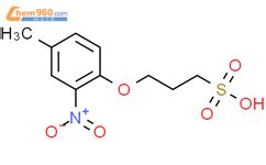 3 4 methyl 2 nitrophenoxy propane 1 sulfonic acid 79817 53 1 深圳爱拓化学有限